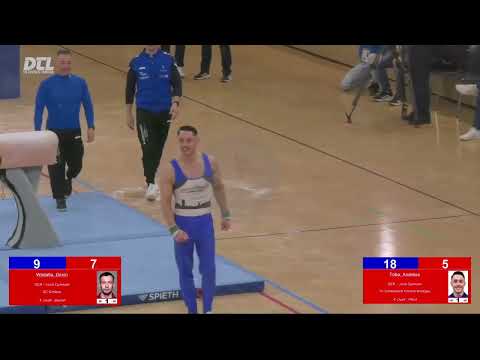 Andreas Toba (GER) [13.650] 20251130 Germany Bundesliga DTL Finals_MAG Pommel Horse PH