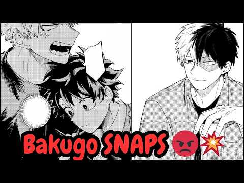 Bakudeku - Bakugo Snaps When Todoroki Gets Too Close to Deku 💥💚 [English Comic Dub]