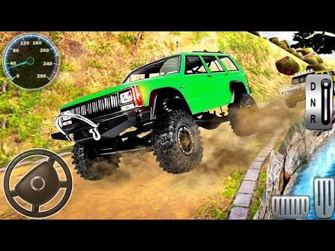 Offroad SUV Jeep Stunts Driving - 4x4 Cargo Driver Simulator 2019 - Android GamePlay