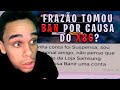 ENTENDA INFLUENCIADOR FRAZÃO LEVOU BAN POR CAUXA DO X86