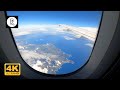 Airplane Cabin Flight Sounds 4K Recorded With GoPro
