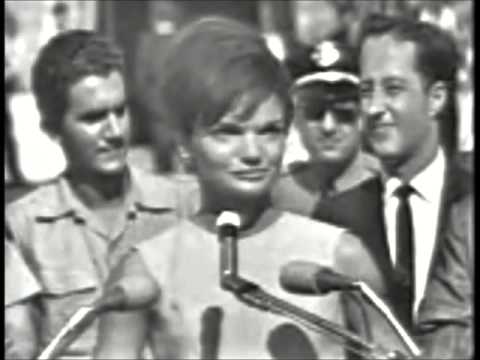 December 29, 1962 - Jacqueline Kennedy's full speech in Spanish at the Orange Bowl in Miami, Florida