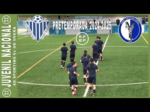 AD Sporting Hortaleza Vs UD Usera - Pretemporada Juvenil 2024-25 Alvaro Ruiz Hernández.