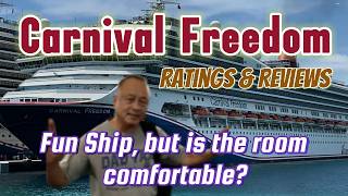 Carnival Freedom ⚓ The Fun Ship, but is the room comfortable? #travel #cruise #carnival #cruiseship