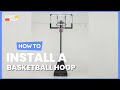 How To Install The Adjustable Portable Basketball Hoop 31652798 Costway Howto