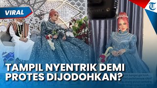 VIRAL SOSOK NING ROBWAH ANAK KYAI TAMPIL NYENTRIK saat Nikah, Diduga Protes Dijodohkan, Ini Kata MUA