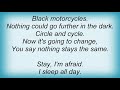 Remy Zero - Motorcycle Lyrics