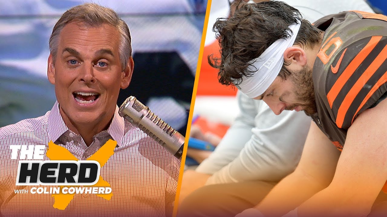 Colin reacts to Browns' Week 1 drubbing & Antonio Brown signing with Patriots | NFL | THE HERD