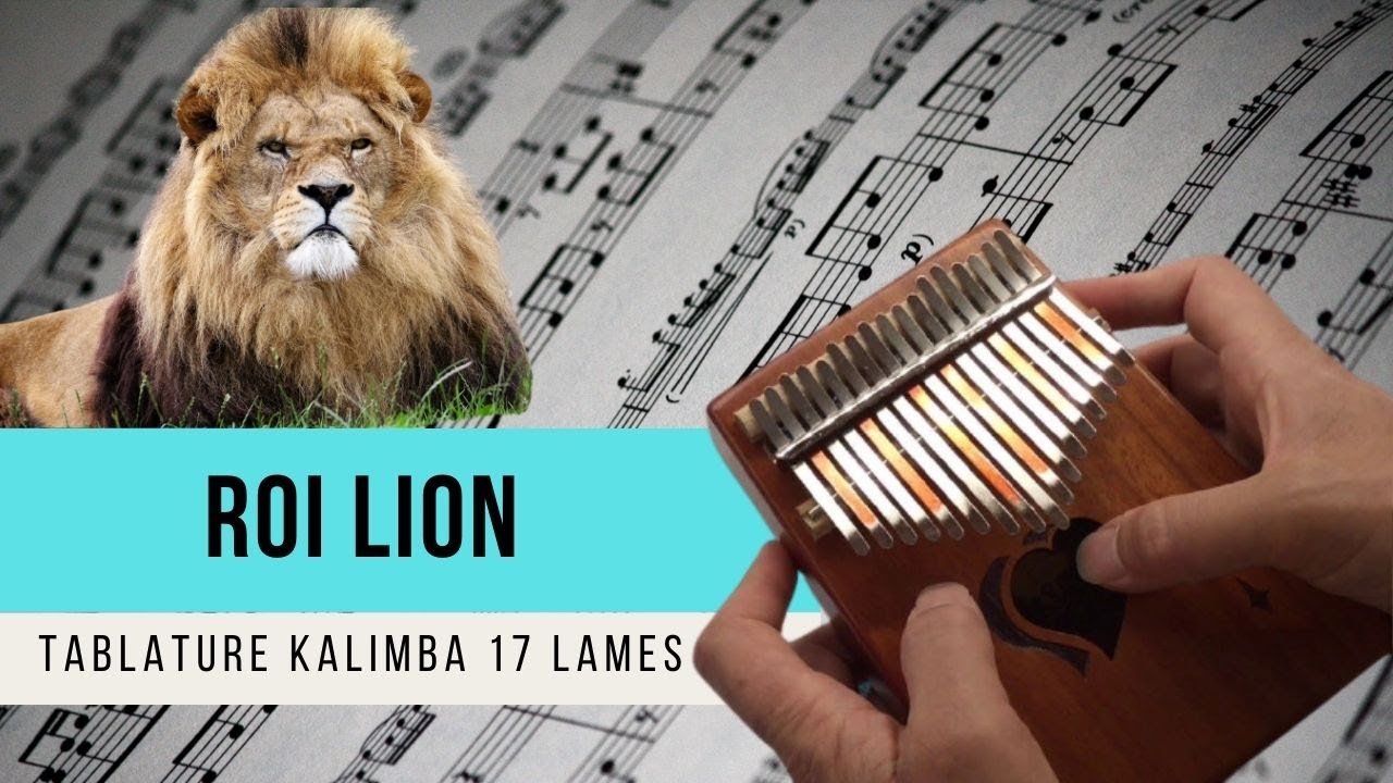 CAN YOU FEEL THE LOVE TONIGHT (Le Roi Lion) - Partition Kalimba 17 Lames