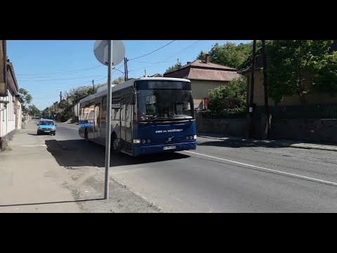 Utazás KTK-399 Volvo Alfa Localo-n Salgótarjánban a 7A-s vonalon.
