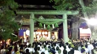 preview picture of video '沼田祭り 2012 最終日須賀神社'