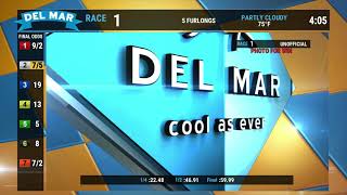 We All Agree wins race 1 at Del mar 7/23/21