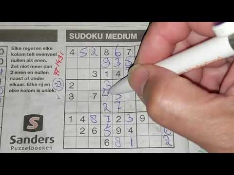 R U ready 4 these 3 great sudokus? (#1491) Medium Sudoku puzzle. 09-09-2020 part 2 of 3