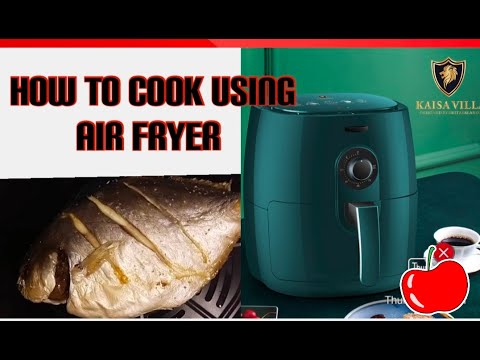 AIR FRYER KAISA VILLA | FIRST TIME TO COOK USING AIR FRYER | #shorts
