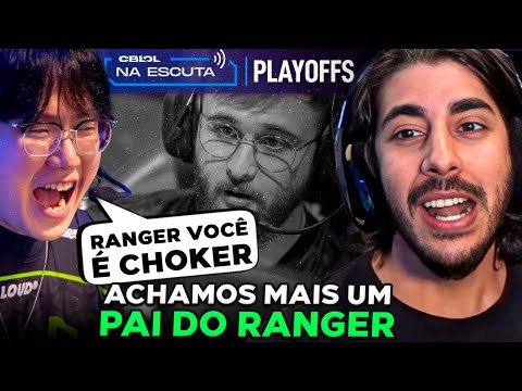BAIANO reage ao NA ESCUTA: SERÁ que TODO MUNDO é PAI DO RANGER!? | Playoffs CBLOL