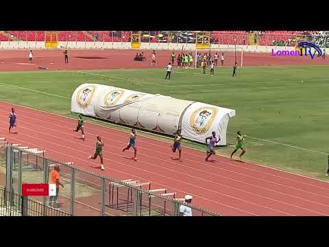 Girls 4x200m. Heat 3. Zone 4. Ashanti Region Inter-Co. 2024.