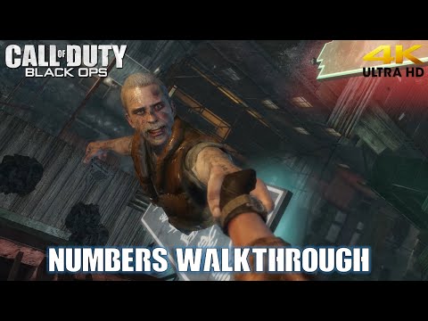 Call of Duty Black Ops 'Numbers' Walkthrough (4K)