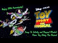 Buzz Lightyear Of Star Command Credits With Toy Story Musical S Finale Song
