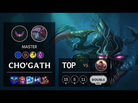 Cho'Gath Top vs Jayce - EUW Master Patch 12.5