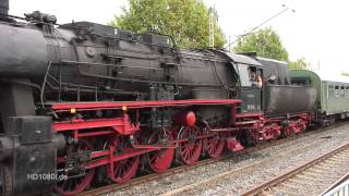 preview picture of video 'Mit Dampf rund um Hannover - Dampflok Baureihe BR 52 8038 in Barsinghausen'