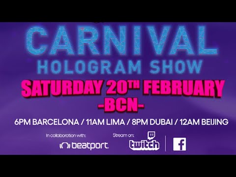 elrow Carnival Hologram | @beatport Live