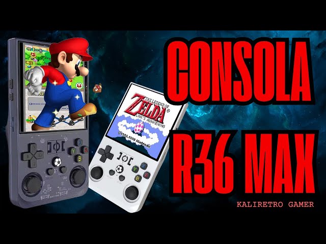 Vídeo relacionado con Brown Rubber Bear Consola Retro Portátil R36MAX 2026 con más de 15.000 juegos y Funda Protectora, Pantalla IPS HD de 4 pulgadas, 64 GB de Memoria, Batería de 4000 mAh hasta 6 h, Linux optimizado.