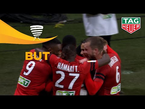 But Damien DA SILVA (89') / Stade Rennais FC - FC Nantes (2-1) (1/8 de finale)  (SRFC-FCN)/ 2018-19