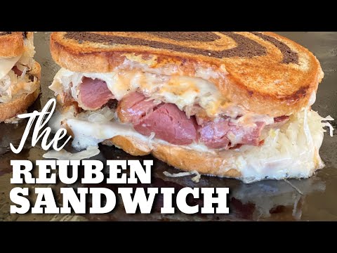 Reuben Sandwich on the Griddle