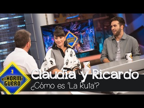 Ricardo Gómez y Claudia Salas explican cómo es 'La Ruta' - El Hormiguero