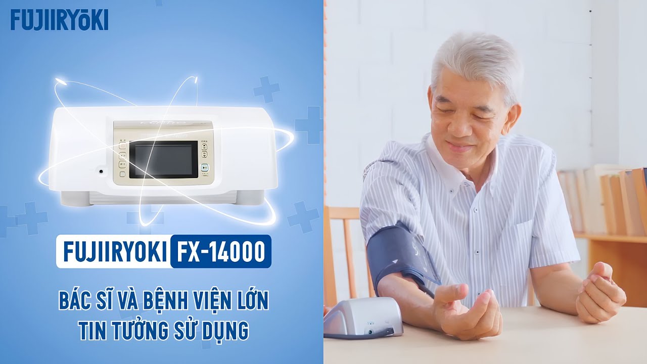 Cải thiện lưu thông máu cùng máy điện trường Fujiiryoki FX-14000