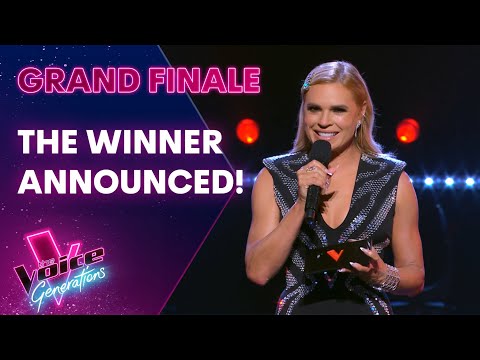 The Winner Is Revealed  | Grand Finale | The Voice Generations Australia