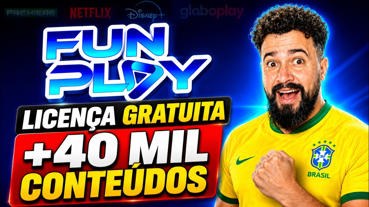 📺 FUN PLAY IPTV - MELHOR APP IPTV 2026