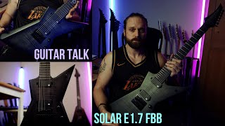 Video thumbnail for Guitar Talk | SOLAR GUITARS E1.7 FBB REVIEW [Seymour Duncan Retribution] by Guitar Cinema