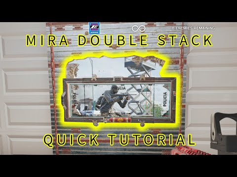 (outdated) MIRA DOUBLE STACK Trick/Glitch - Rainbow Six Siege