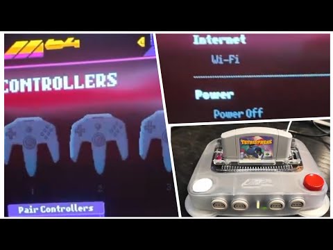 M64 ModRetro Features | WiFi Firmware Updates, Dial Controls & More