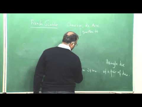 Lecture 1: Basic Probability