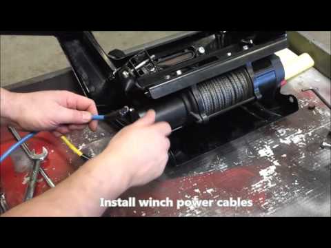 Installing a WARN Winch Mount on a 2016 Honda Pioneer 1000