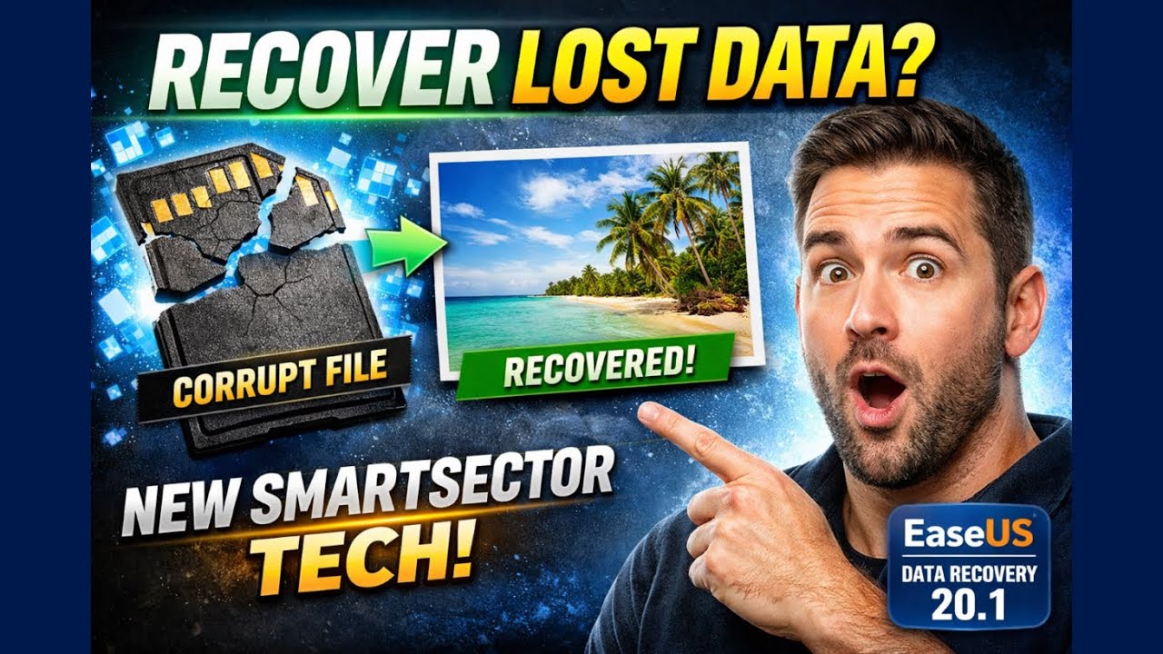 recover deleted files with EaseUS