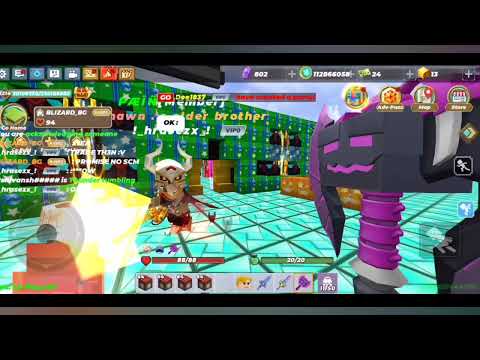 I SCAM MY FRIEND GOLD GATTLING IN SKYBLOCK