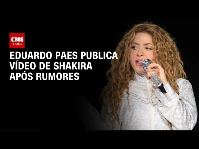 Todo Mundo no Rio: após rumores, Eduardo Paes publica vídeo de Shakira | CNN NOVO DIA
