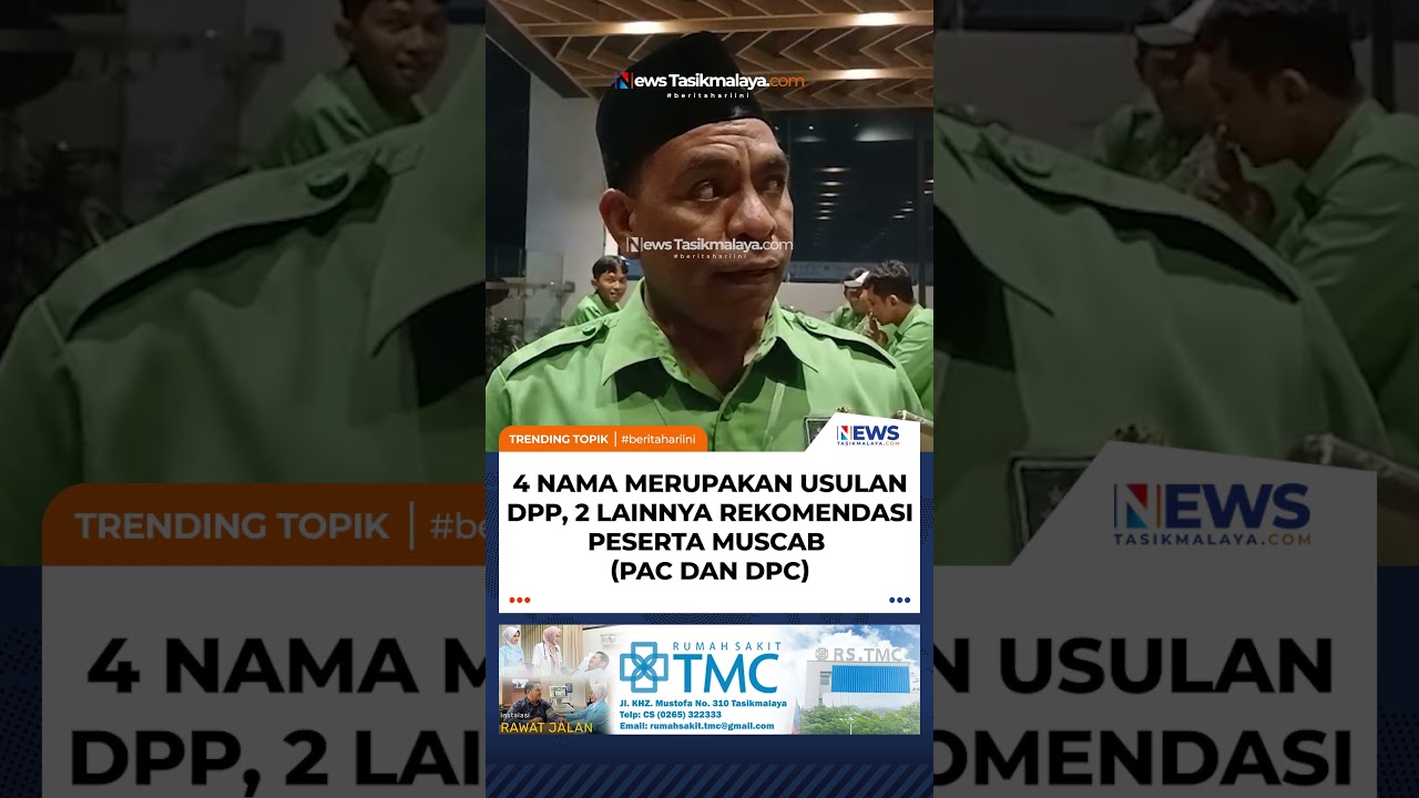4 NAMA MERUPAKAN USULAN DPP, 2 LAINNYA REKOMENDASI PESERTA MUSCAB ( PAC DAN DPC)
