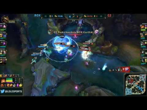 ROX vs G2 highlights | League of Legends World Championship 2016 | Group A