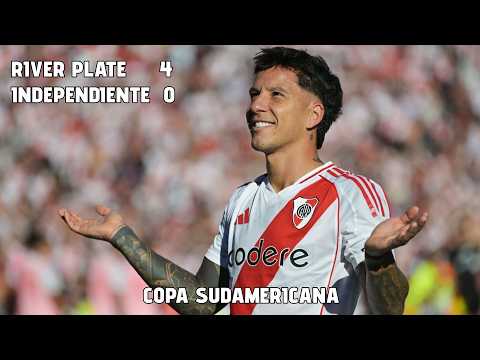 2 goles de Driussi y 2 de Correa para liquidar la serie | RIVER 4 SANTA FE 0 | PARODIA