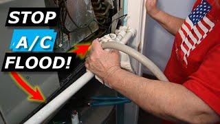 AC Dripping/Won't Turn On? 2 Tips Unclog AC Drain Line Pipe