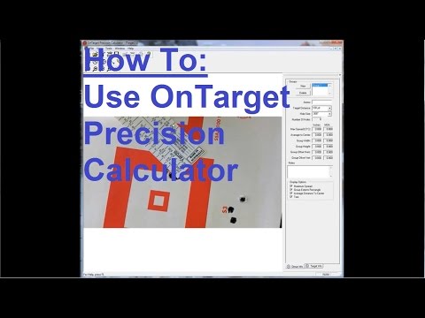 How To: Use OnTarget Precision Calculator.