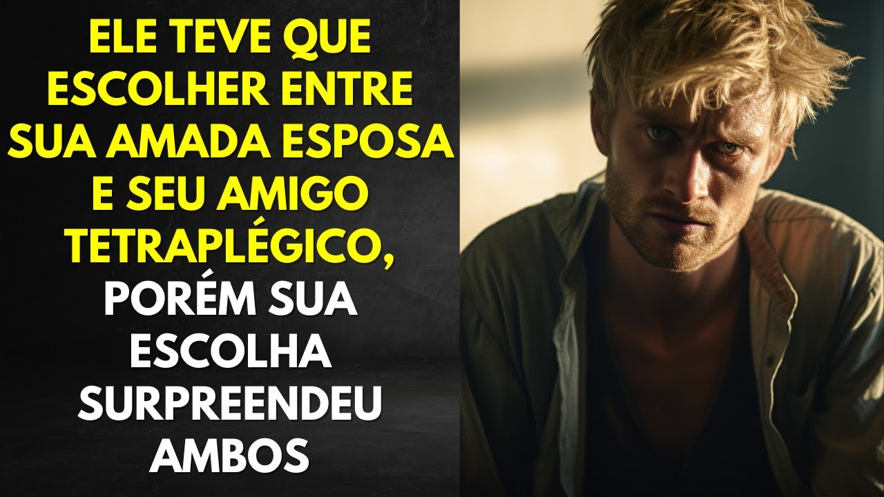Ele teve que escolher entre sua amada esposa e seu amigo tetraplégico, porém sua escolha...
