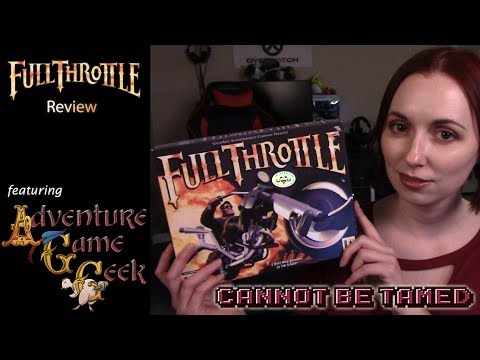 Full Throttle Remastered (PC) - Retro Game Review ft. Adventure Game Geek