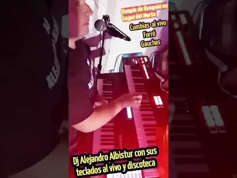 Dj Alejandro Albistur y sus teclados & Discoteca en Los Lagos del Norte