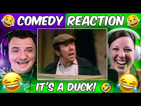 Two Ronnies - Racing Duck (Americans React)