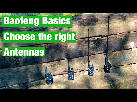 Baofeng Basics- Make sure you have the right Antenna